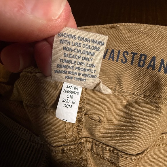 Duluth Trading Co Flex Firehose Slim Leg Cargo Pants Khaki Curvesetter Womens 14 - Picture 7 of 9